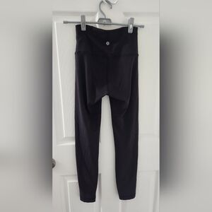 Black Lululemon Align 25" Size 4